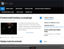 Tablet Screenshot of juiciopenal.com